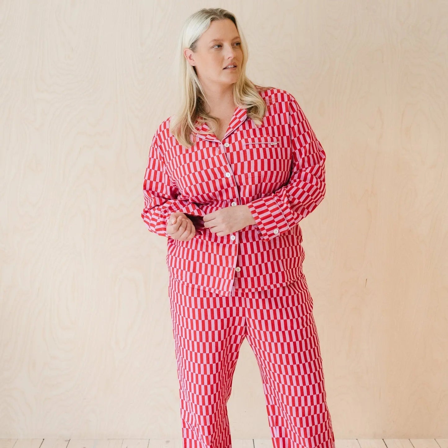 Check-Pyjamas-Nightwear Myza