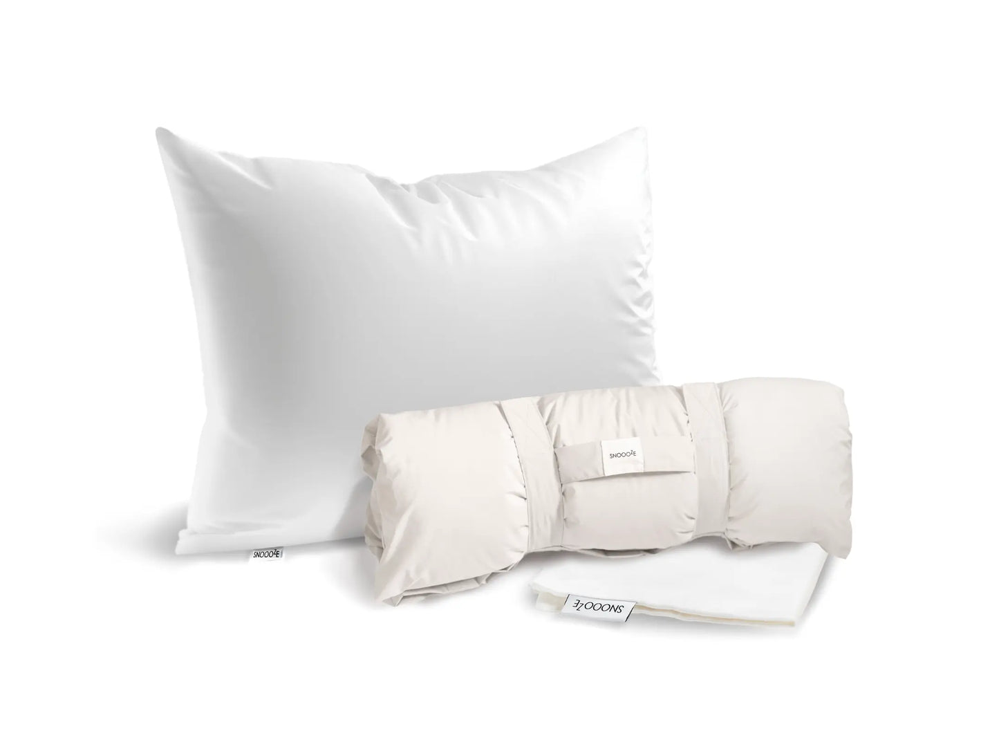 100% Goose Down Portable Full Size Pillow Snooozeworld