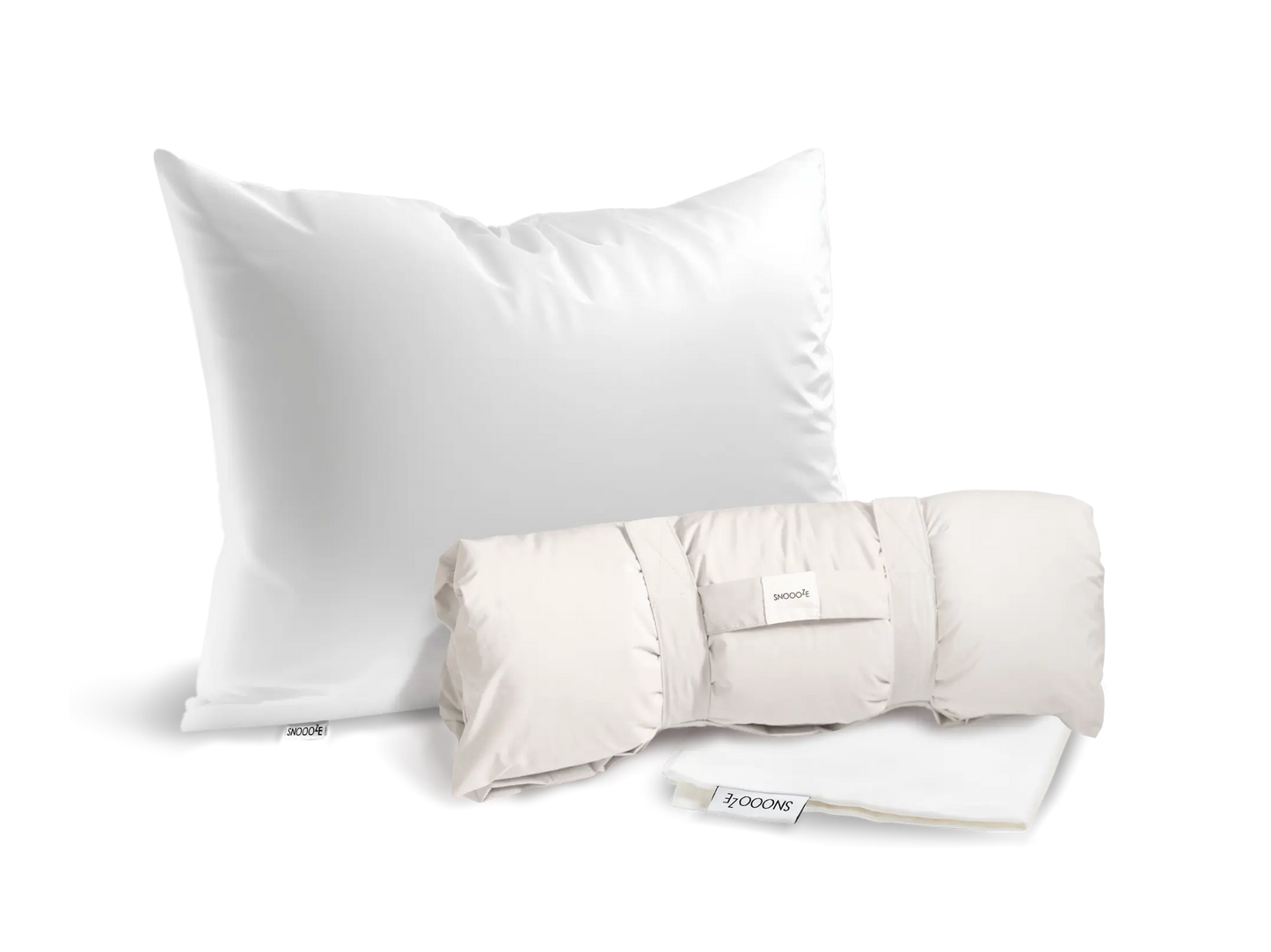 100% Goose Down Portable Full Size Pillow Snooozeworld