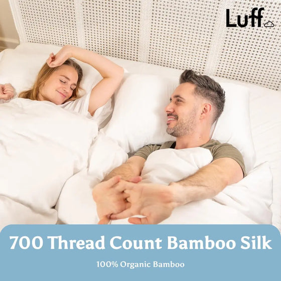 100% Organic Bamboo Silk Bedding Luff Sleep