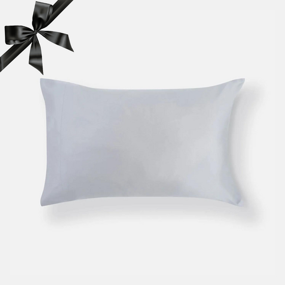 Clean Silver Pillowcase