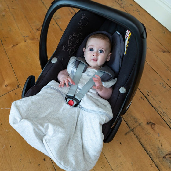 2.5 Tog Baby Sleep Bag in Minimal Grey