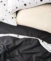 Charcoal Tencel Cotton Fitted Sheet