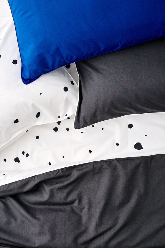 Spotty Tencel Cotton Fitted Sheet Undercover Living