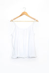 Isla Frilled White Cami