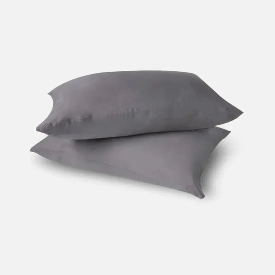 2 X Eucalyptus Silk Pillow Cases EU Aeyla