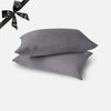 2 X Eucalyptus Silk Pillow Cases EU Aeyla