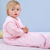 2.5 Tog Baby Sleep Bag in Shell Pink Purflo