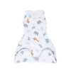 2.5 Tog Swaddle to Sleep Bag - Animal Safari Purflo