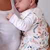 2.5 Tog Swaddle to Sleep Bag - Botanical Purflo