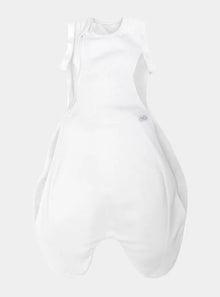  2.5 Tog Swaddle to Sleep Bag - Soft White Purflo