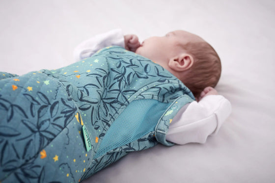 2.5 Tog Swaddle to Sleep Bag - Stargazer Purflo