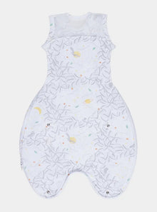  2.5 Tog Swaddle to Sleep Bag - Stargazer White Purflo