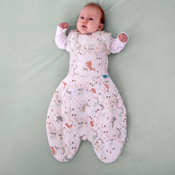 2.5 Tog Swaddle to Sleep Bag - Storybook Purflo