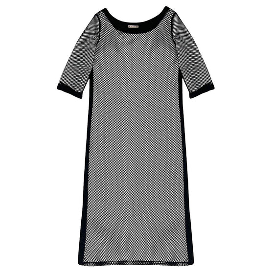 Black Daring Net Dress NOKAYA