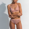 Born in Ukraine Lace Bikini Pink NOKAYA