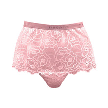  Born in Ukraine High Waist Lace Briefs Pink NOKAYA