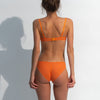 I.D. Line Fine Mesh Orange Bikini NOKAYA