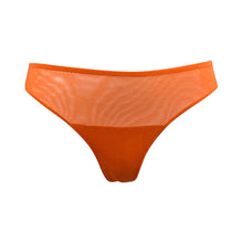  I.D. Line Fine Mesh Orange Bikini NOKAYA