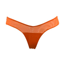  I.D. Line Fine Mesh Orange V-Thong NOKAYA