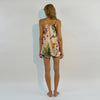 Flying Flower Silk Pyjama Shorts NOKAYA