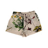 Flying Flower Silk Pyjama Shorts NOKAYA