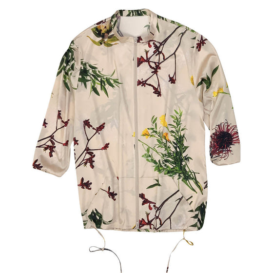 FLYING FLOWER Silk Bomber