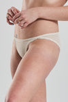 Ume Recycled-Lace Mid-Rise Briefs - Shoreline Peach