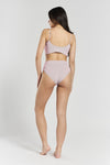 Asagao Seamless Stretch-Bamboo Briefs - Blossom Lilac