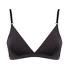 Ultra Black Soft Triangle Bralette NOKAYA