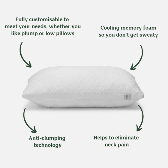 The Adjustable Bounce Back Pillow