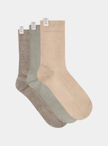  3-Pack Breathable SeaCell™ Socks Dualle