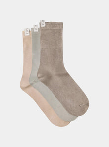  3-Pack Classic Ultra-Soft Bamboo Socks Dualle