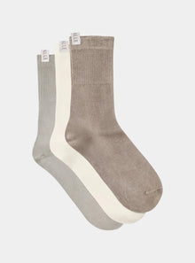  3-Pack Classic Ultra-Soft Bamboo Socks Dualle