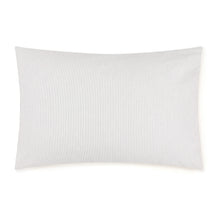  Washed Cotton Pillowcases Set of 2 | Light Blue Stripe