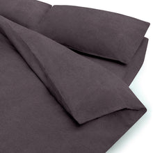  Washed Cotton Duvet Cover | Charcoal Grey