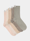 5-Pack Breathable SeaCell™ Socks Dualle