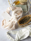 Mulberry Silk Beauty Band - Pearl White Liv Lindley Silk Studio