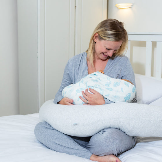 Breathe Pregnancy Pillow - Minimal Grey