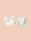 Mulberry Silk Beauty Band - Pearl White Liv Lindley Silk Studio