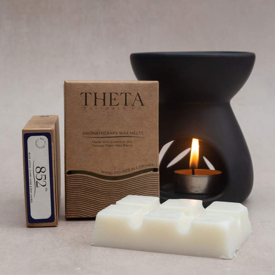 Aromatherapy Wax Melts - Connection Set of 3 - 741Hz, 852Hz & 963Hz Theta Naturals Co