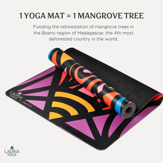 Courbe D'Energy- Sustainable Yoga Mat