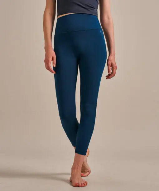 Ocean Teal Mallea 7/8 High Rise Leggings BAM Clothing