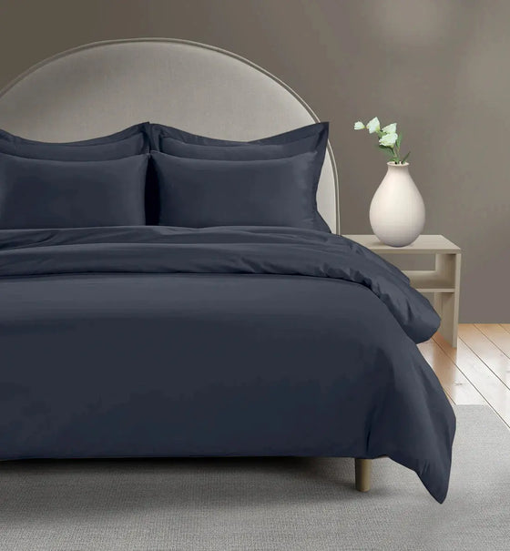 800 Thread Count Egyptian Cotton Grand Splendour LUXE Graphite Grey Bedding Set Bedding Envy