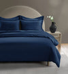 800 Thread Count Egyptian Cotton Grand Splendour Lux Buttery Smooth - Navy Peony Bedding Set Bedding Envy