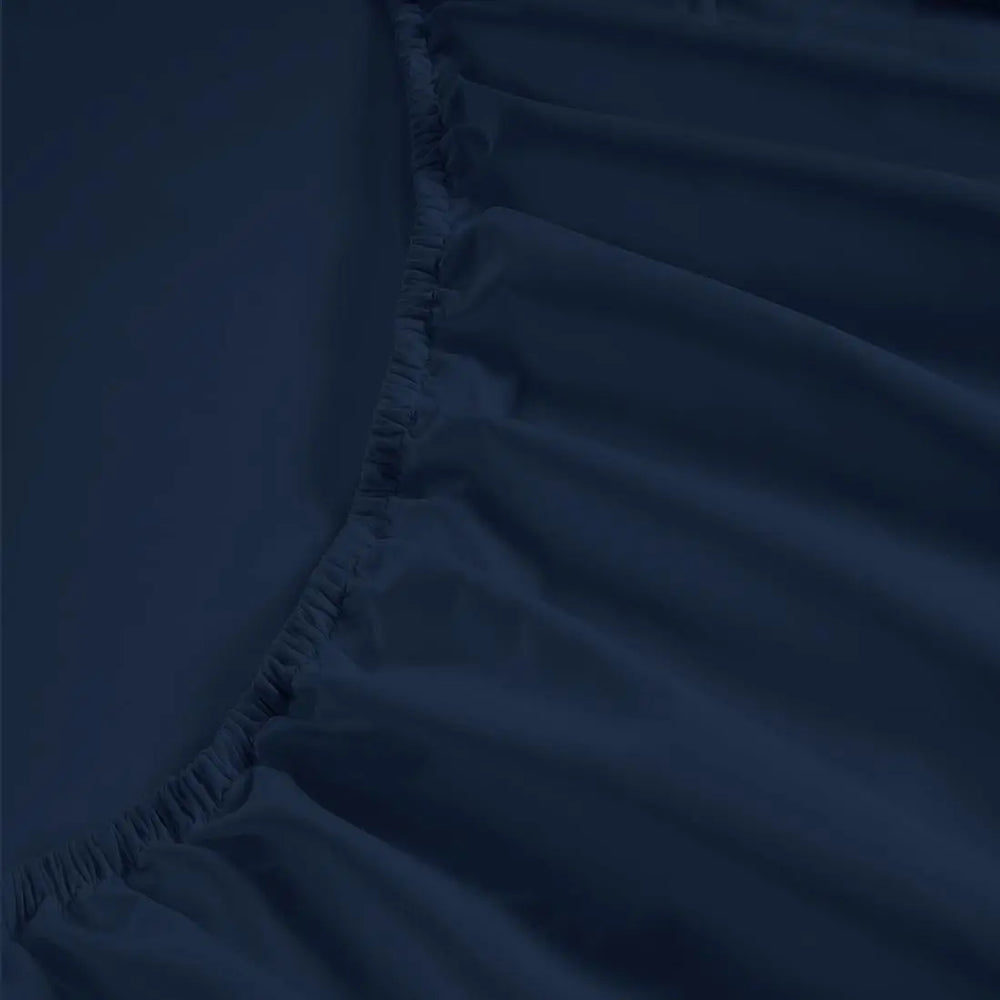 800 Thread Count Egyptian Cotton Grand Splendour Lux Buttery Smooth - Navy Peony Bedding Set Bedding Envy