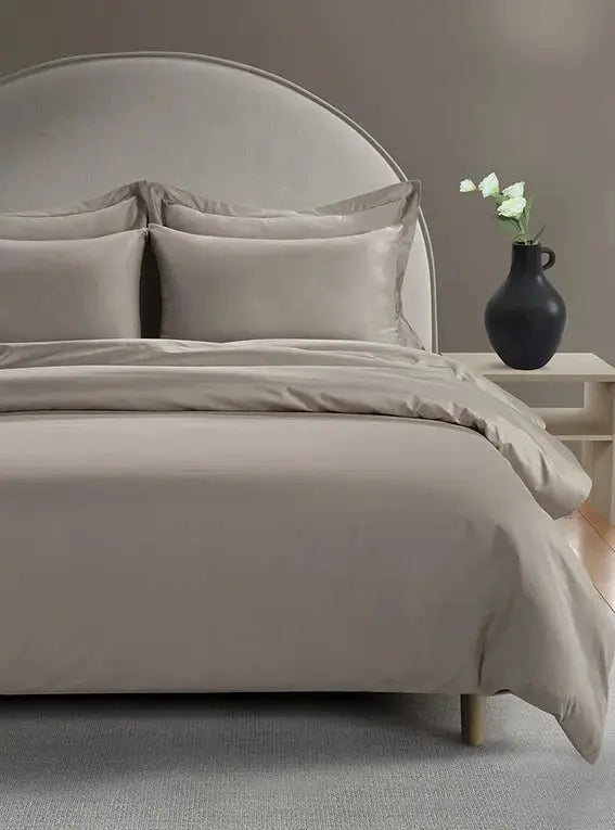 800 Thread Count Egyptian Cotton Grand Splendour Lux Buttery Smooth - Simply Taupe Bedding Set Bedding Envy