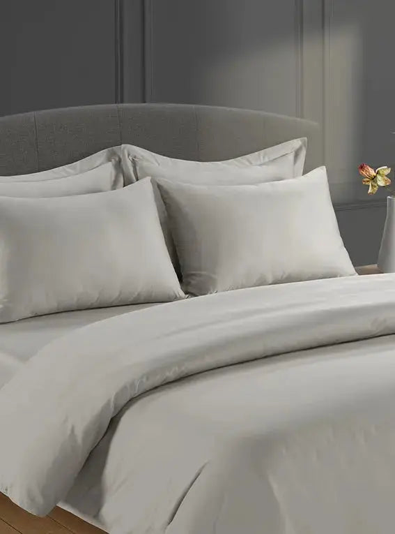 800 Thread Count Grand Splendour LUXE Bedding Set - Oyster Mushroom Bedding Envy