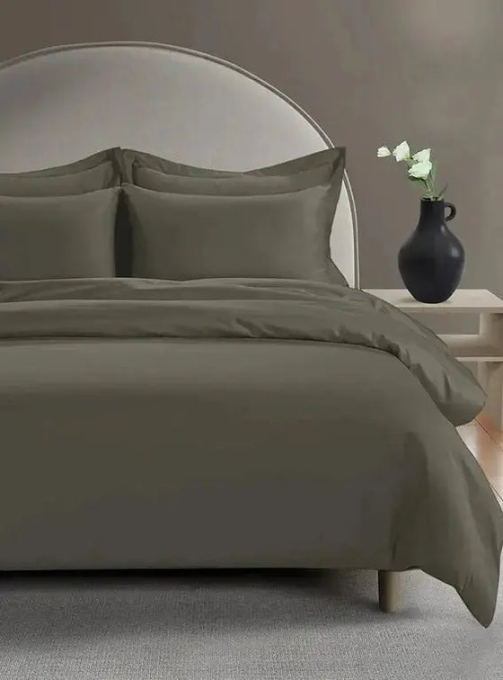 800 Thread Count Grand Splendour LUXE Bedding Set - Sage Green Bedding Envy