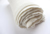White/Ivory Organic Cot Bed Bamboo Blanket